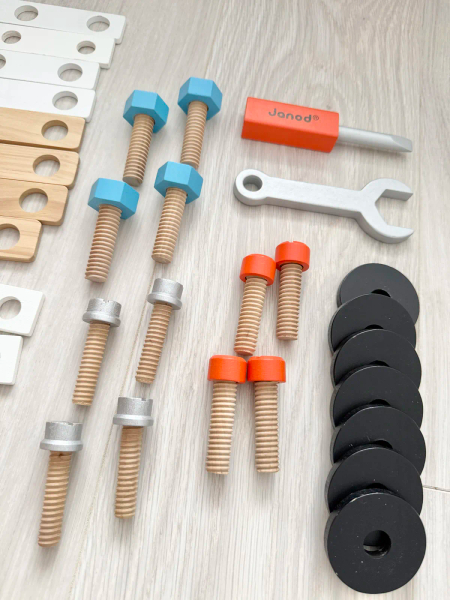 兒童木製工具組玩具 image 1 of 0