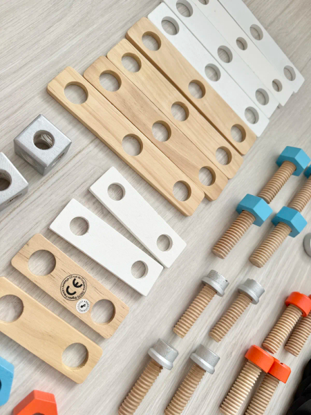 兒童木製工具組玩具 image 1 of 0