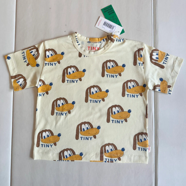 狗狗圖案短袖上衣 image 1 of 0