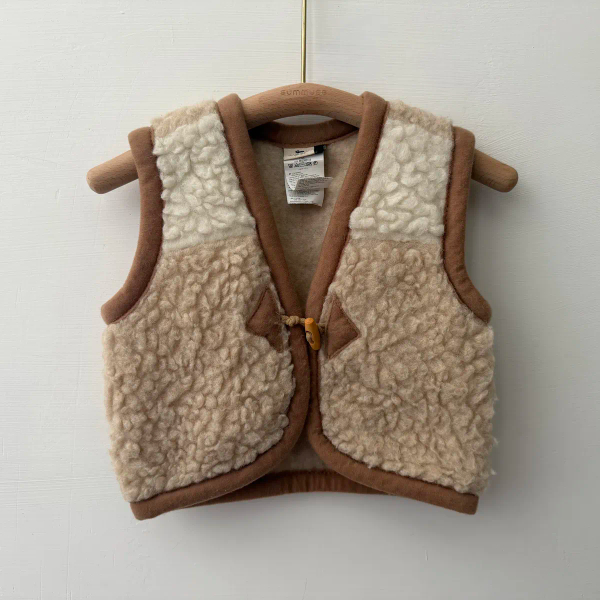 荷蘭羊毛拼色背心 image 1 of 0