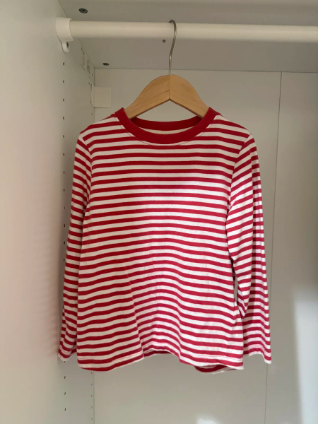 Cherry/Off white長袖上衣 image 1 of 0