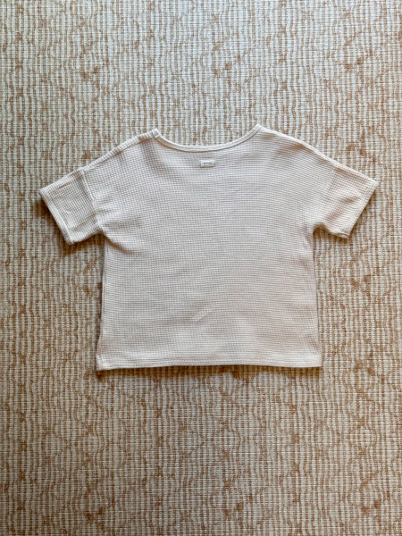華夫格短袖上衣 2件合售 image 1 of 0