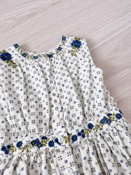 Tile Print Claudette Dress image 1 of 0