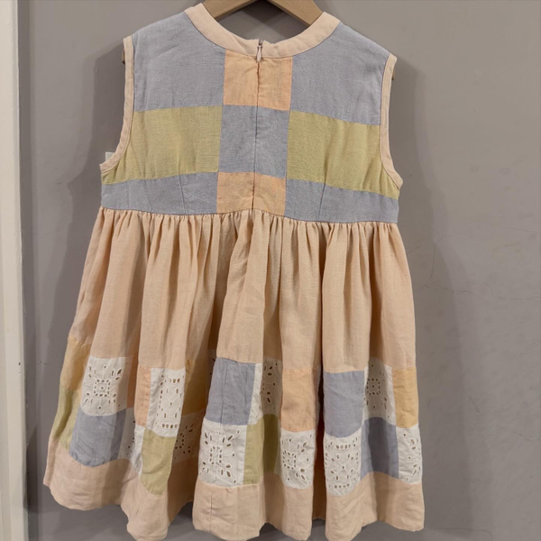 Wendy Patchwork Dress - Pastels image 1 of 0