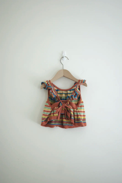 MABLI Nerys - Boardwalk Stripe 針織荷葉套裝 image 1 of 0