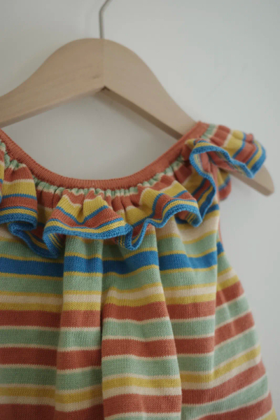 MABLI Nerys - Boardwalk Stripe 針織荷葉套裝 image 1 of 0