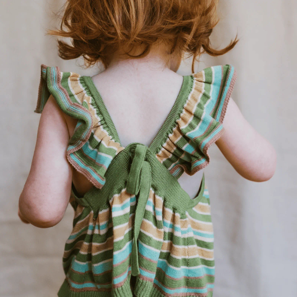 MABLI Nerys - Boardwalk Stripe 針織荷葉套裝 image 1 of 0