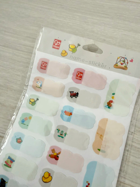 兒童姓名貼紙 image 1 of 0