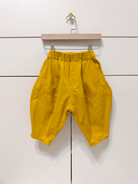 經典氣球褲-mustard image 1 of 0