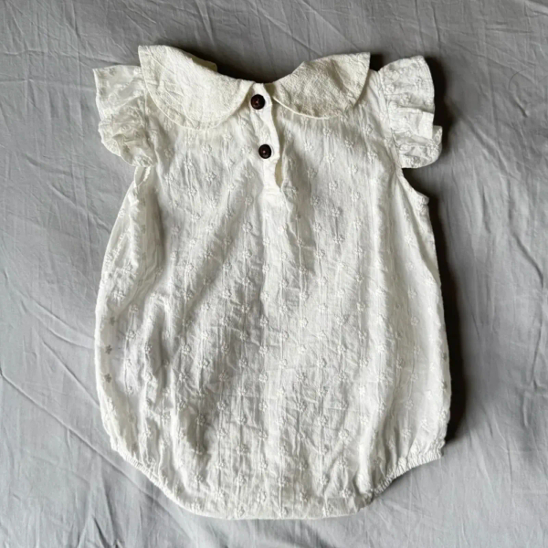 刺繡娃娃領包屁衣 image 1 of 0