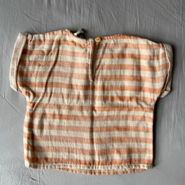 棉麻條紋上衣 image 1 of 0