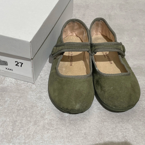 SALTIN BANQUIN 芭蕾瑪莉珍鞋 森林綠 KAKI 27 image 1 of 0