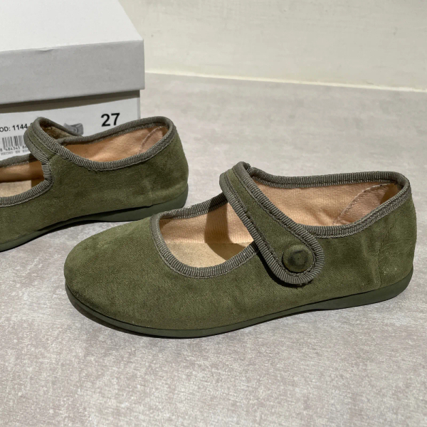 SALTIN BANQUIN 芭蕾瑪莉珍鞋 森林綠 KAKI 27 image 1 of 0