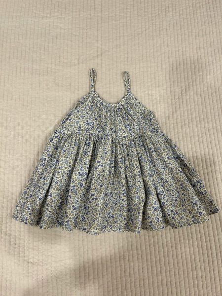 Birdie Tunic Menagerie Print Blueberry image 1 of 0