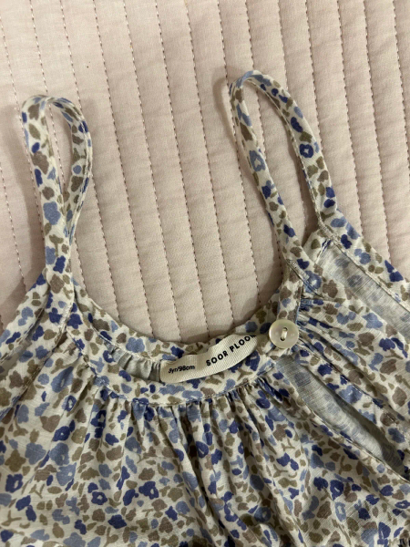 Birdie Tunic Menagerie Print Blueberry image 1 of 0