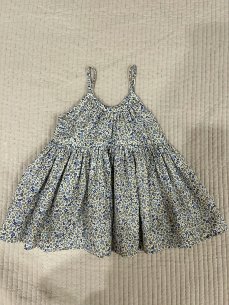 Birdie Tunic Menagerie Print Blueberry image 1 of 0