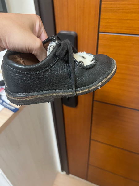 嬰兒真皮綁帶牛津鞋 image 1 of 0