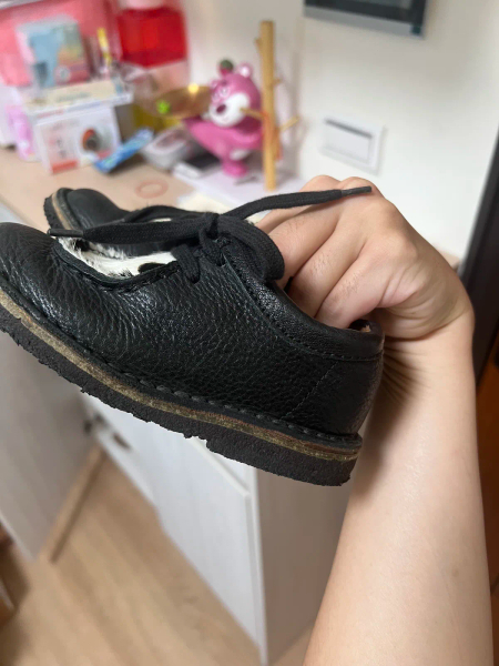 嬰兒真皮綁帶牛津鞋 image 1 of 0