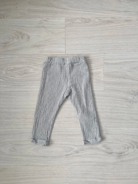 細條紋棉長褲 image 1 of 0