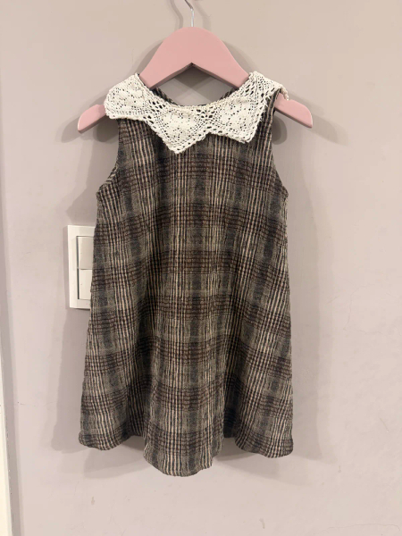 CARLOTTA DRESS-CRUMBLE COOKIES image 1 of 0