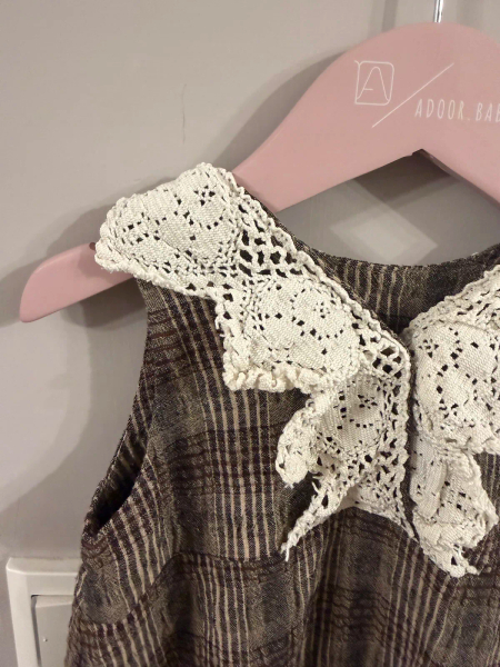CARLOTTA DRESS-CRUMBLE COOKIES image 1 of 0