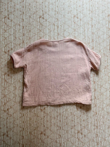 The muslin top( rose ) 穆斯林棉短T image 1 of 0