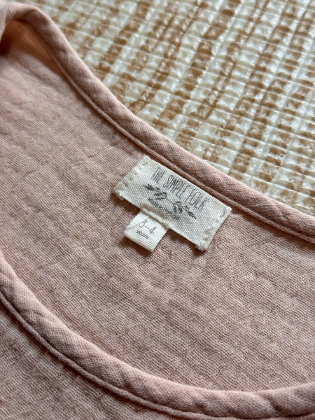 The muslin top( rose ) 穆斯林棉短T image 1 of 0