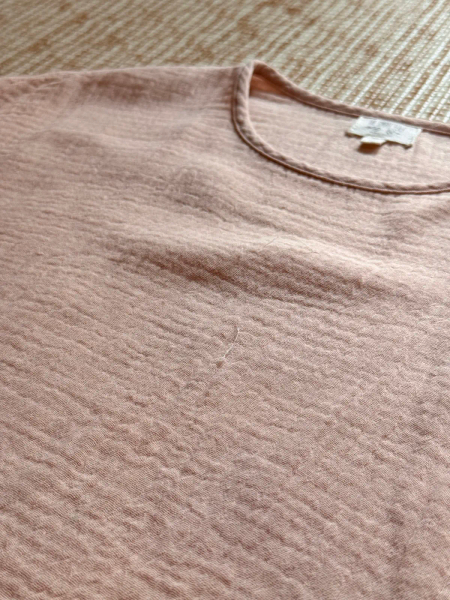 The muslin top( rose ) 穆斯林棉短T image 1 of 0
