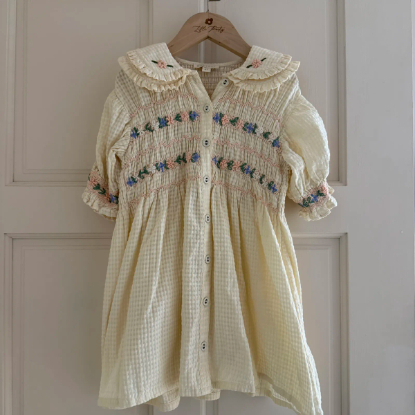 Bonjour dairy刺繡洋裝 image 1 of 0