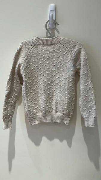 米色針織開襟外套 image 1 of 0