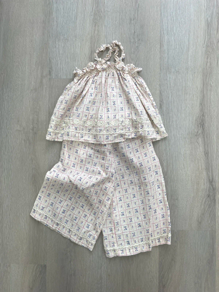 Adina Trouser Set - Rosepanel Cream image 1 of 0