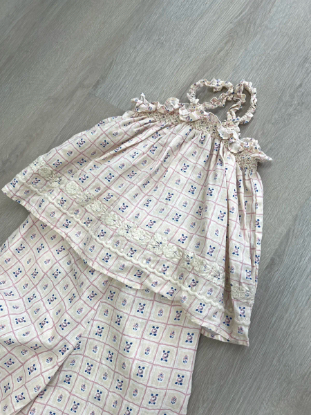 Adina Trouser Set - Rosepanel Cream image 1 of 0