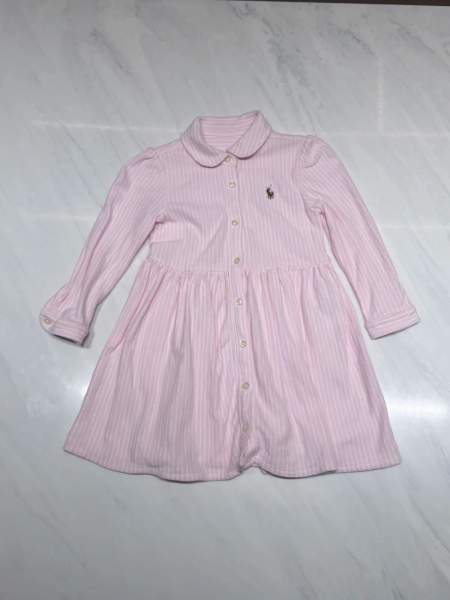 經典條紋學院風洋裝 image 1 of 0