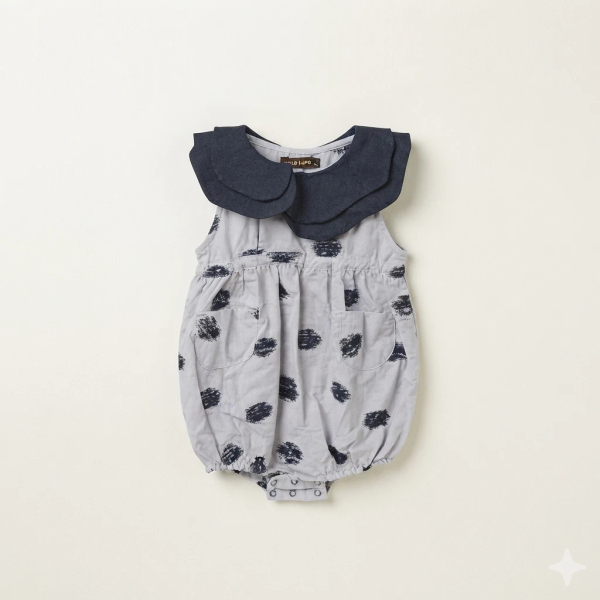 NAMI BABY TUTA - LINEN NAVY/BLUE CANDY image 1 of 0