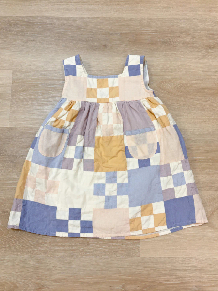 Tabitha Patchwork Dress-Multi Lavender (Exclusive) image 1 of 0