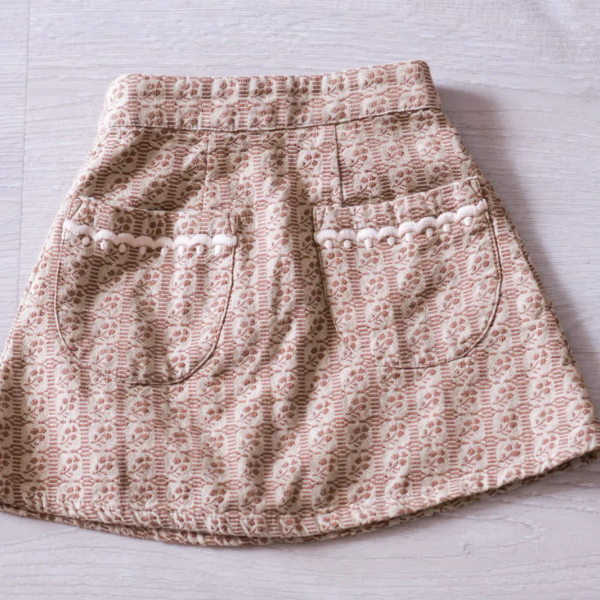 Lina skirt 棕碎花半裙 image 1 of 0