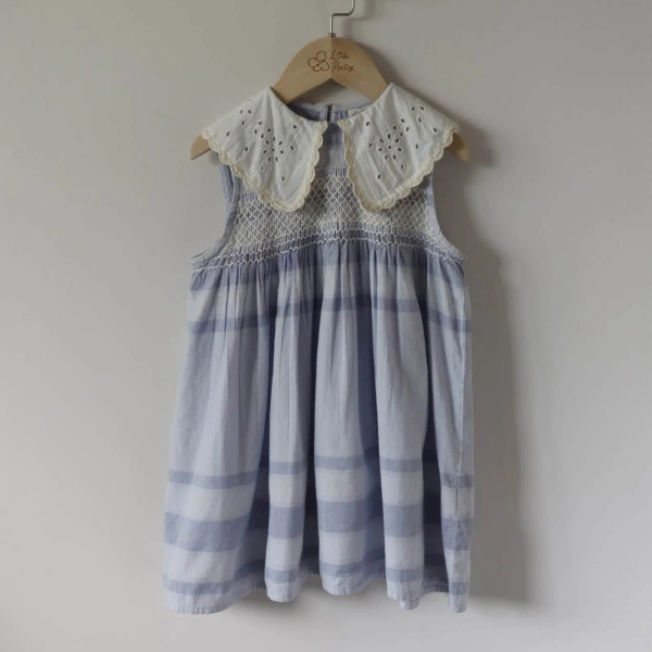 CORNELIA S/L SMOCK DRESS - SUMMERHOUSE STRIPE image 1 of 0