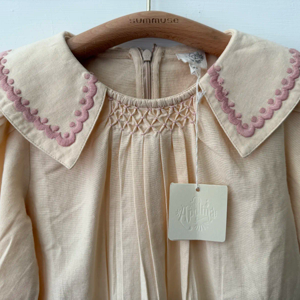 AW25 BETTINA BLOUSE - CASHEW image 1 of 0