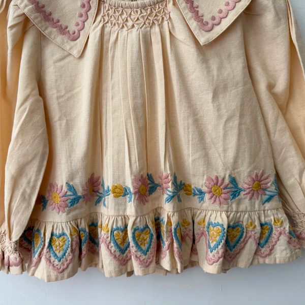 AW25 BETTINA BLOUSE - CASHEW image 1 of 0