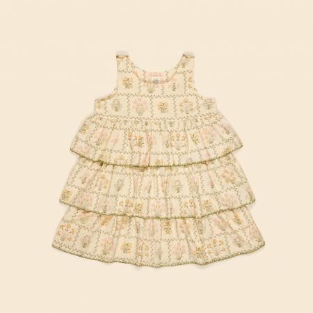 Camille Overdress-Cabin Quilt Floral Cream image 1 of 0
