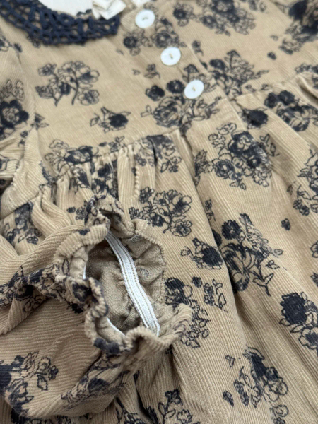 Elvie Dress（Rose Cord Floral） image 1 of 0