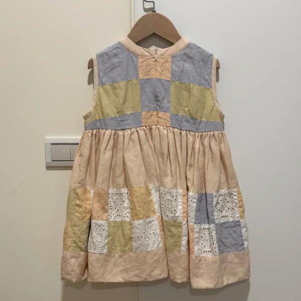 Wendy Patchwork Dress - Pastels (EXCLUSIVE) image 1 of 0