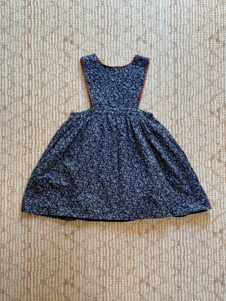非本人請勿下單 Colima baby cotton dress | navy blue image 1 of 0