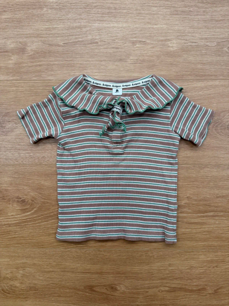 &mignon領結條紋上衣 image 1 of 0