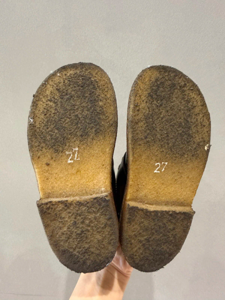 復古風雕花雙扣瑪莉珍皮鞋 image 1 of 0