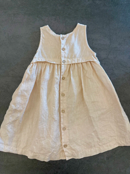 淡粉無袖連身裙 image 1 of 0