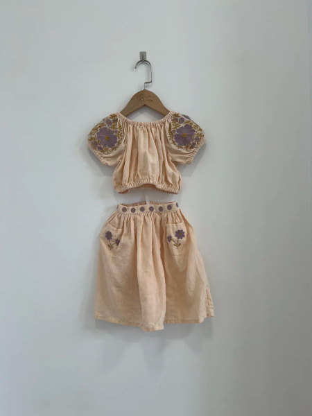 Velma Skirt Set - Blush image 1 of 0