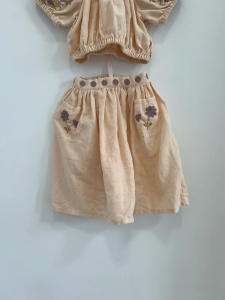 Velma Skirt Set - Blush image 1 of 0