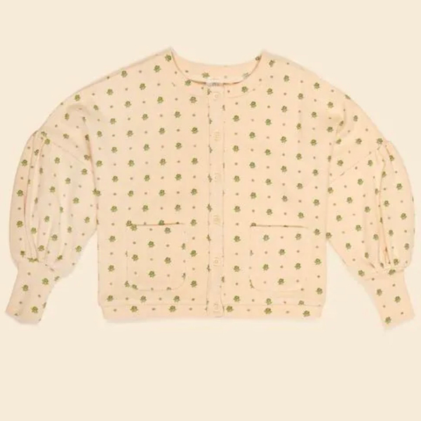 SIMONA JERSEY CARDIGAN - MEADOW CALICO image 1 of 0