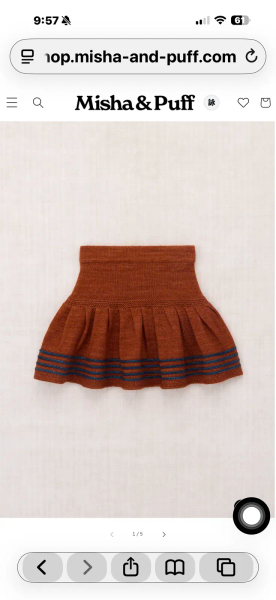 Misha & Puff -Judy Skirt - Sabi image 1 of 0